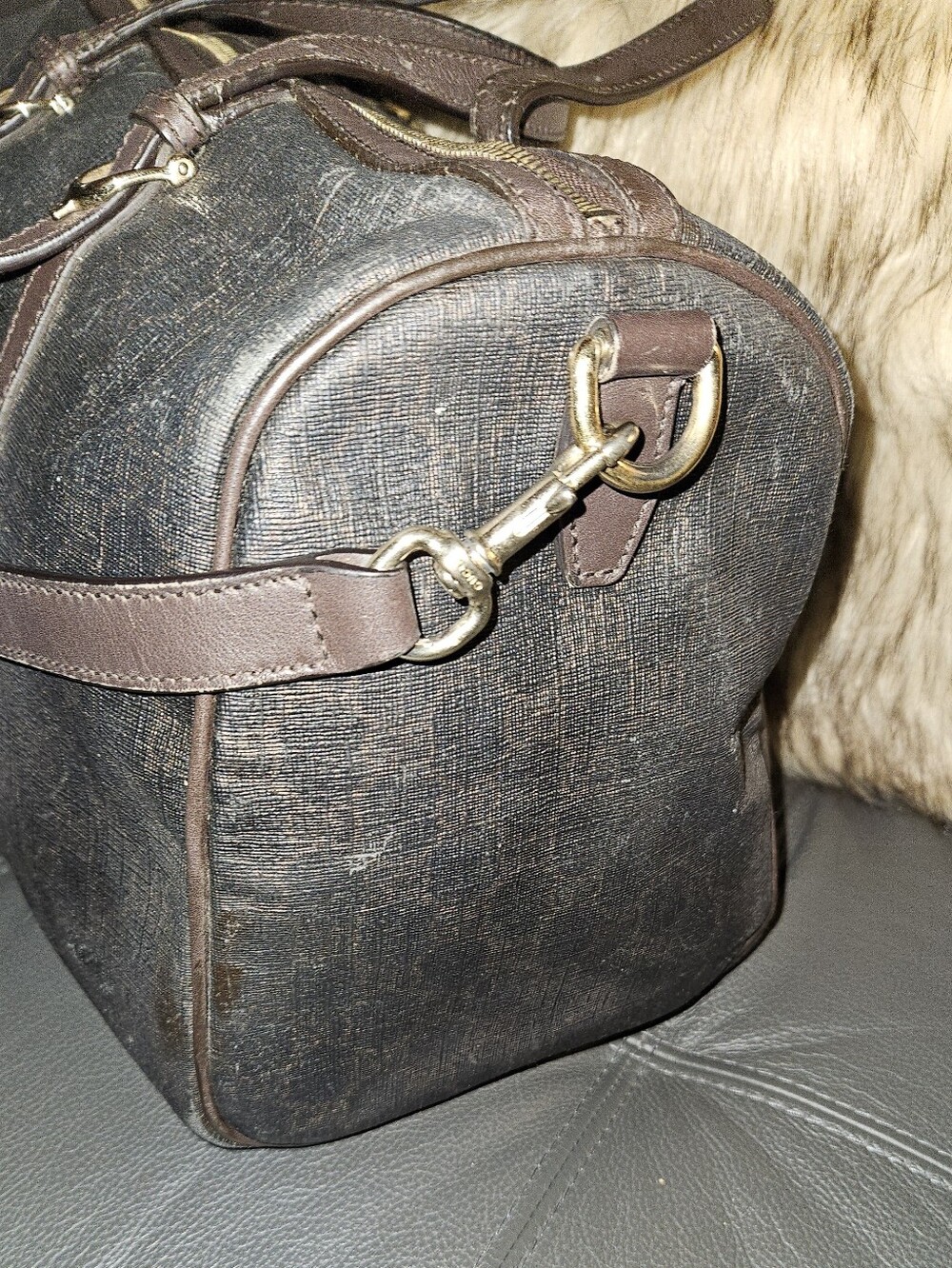 Gucci Coated Canvas Boston W/ Strap - Picture 2 of 10